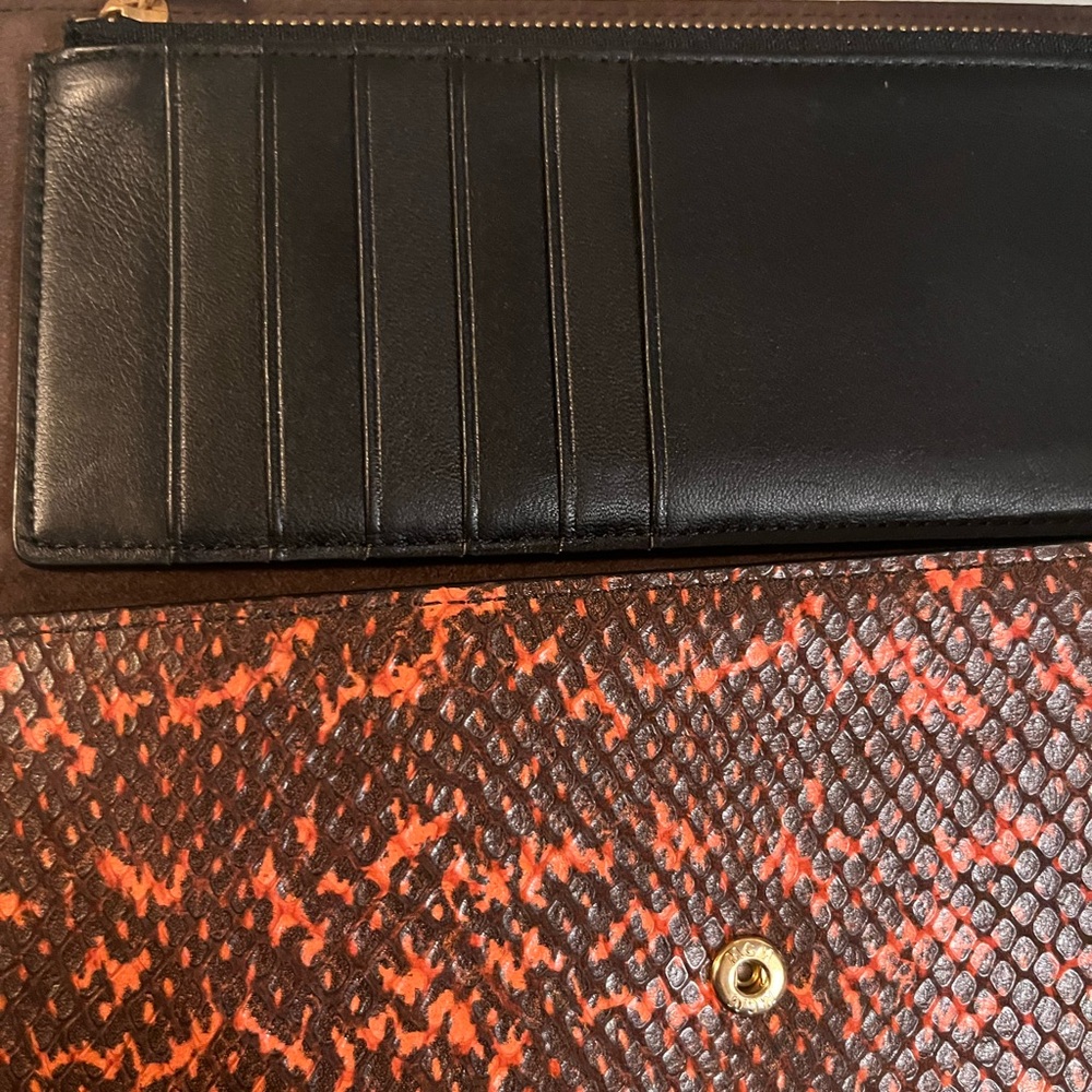 MCM Limited Edition Snake Print Wallet - Picture 6 of 9